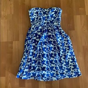 Old Navy Structured Strapless Dress